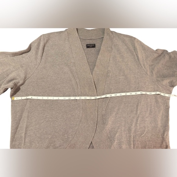 Lane Bryant Gray Open-Front Sweater - Picture 5 of 5